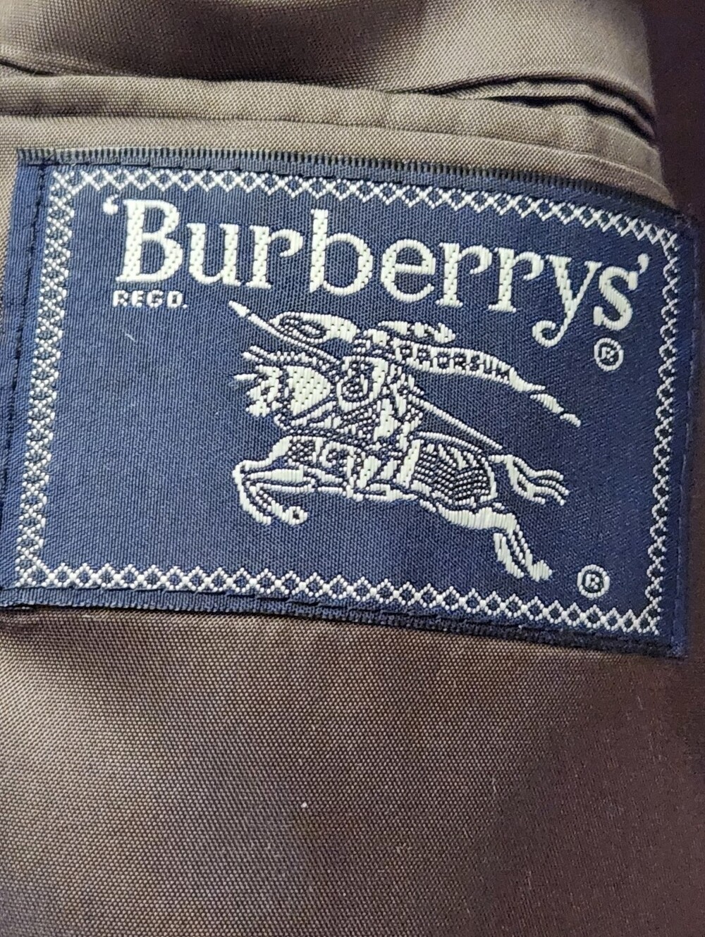 Vintage Burberry 100% camel hair blazer